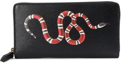 gucci leather belt with kingsnake on|gucci snake wallet inside.